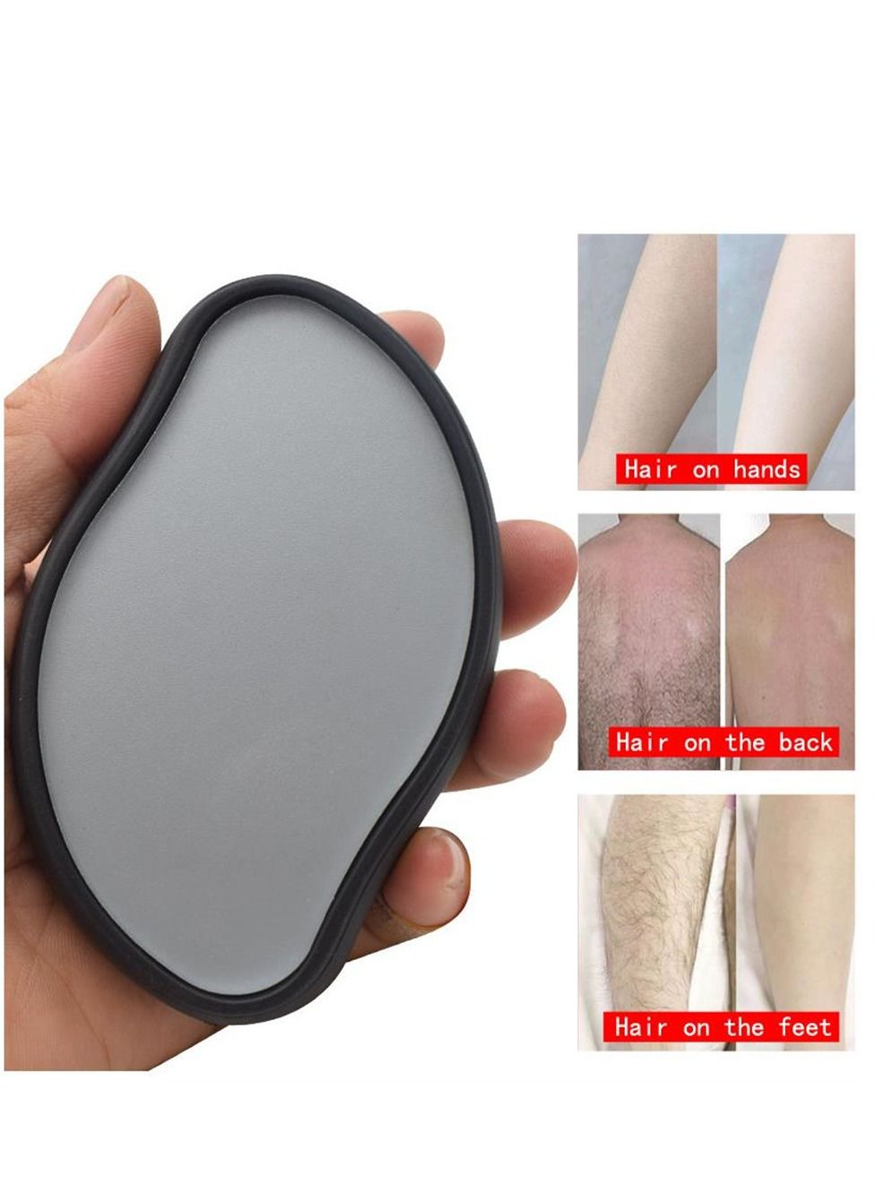 Physical Hair Removal Glass Hair Removal Tool for Men and Women