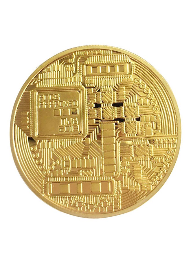 Physical Collectible Status Coin For D¨¦cor Gold