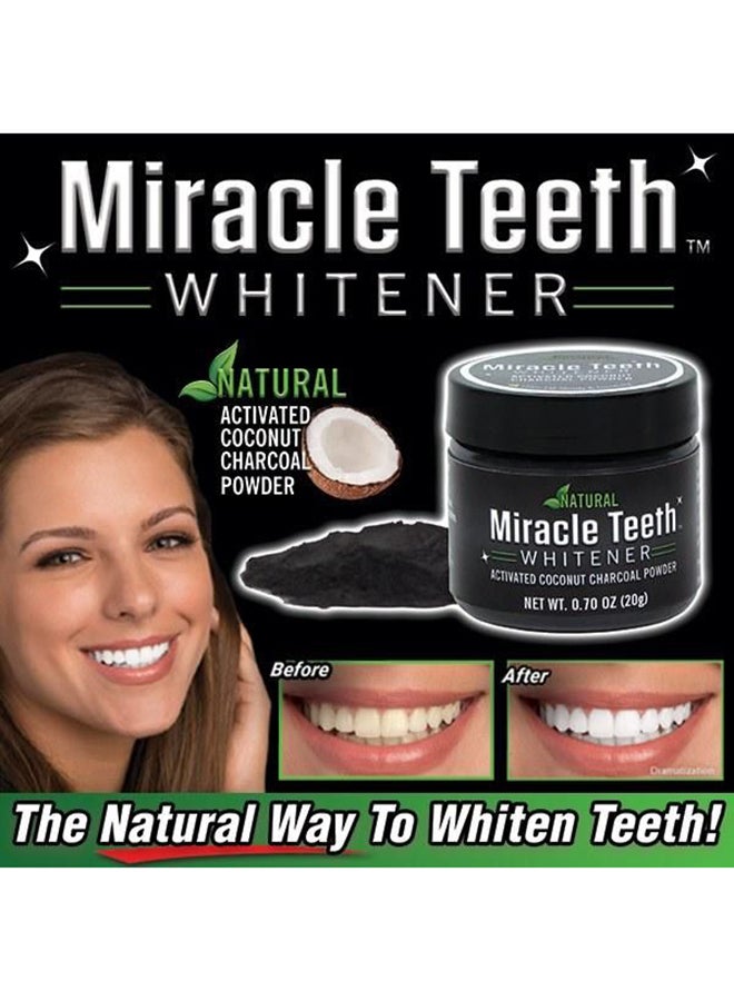 Miracle Teeth Whitener Black 20g