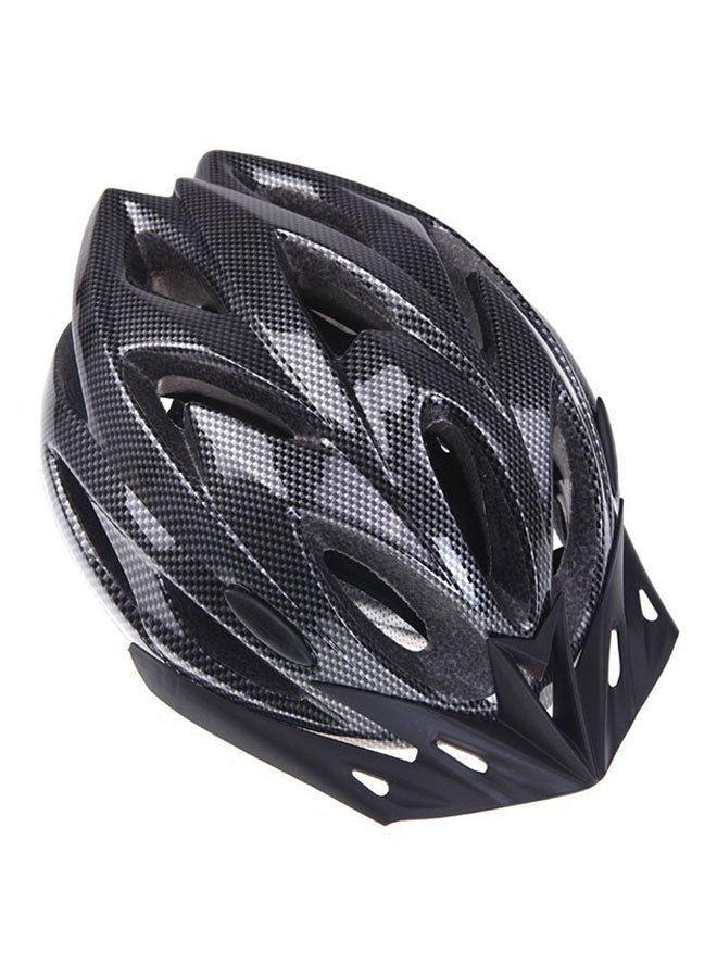 Integrally-Molded Sports Cycling Helmet With Visor