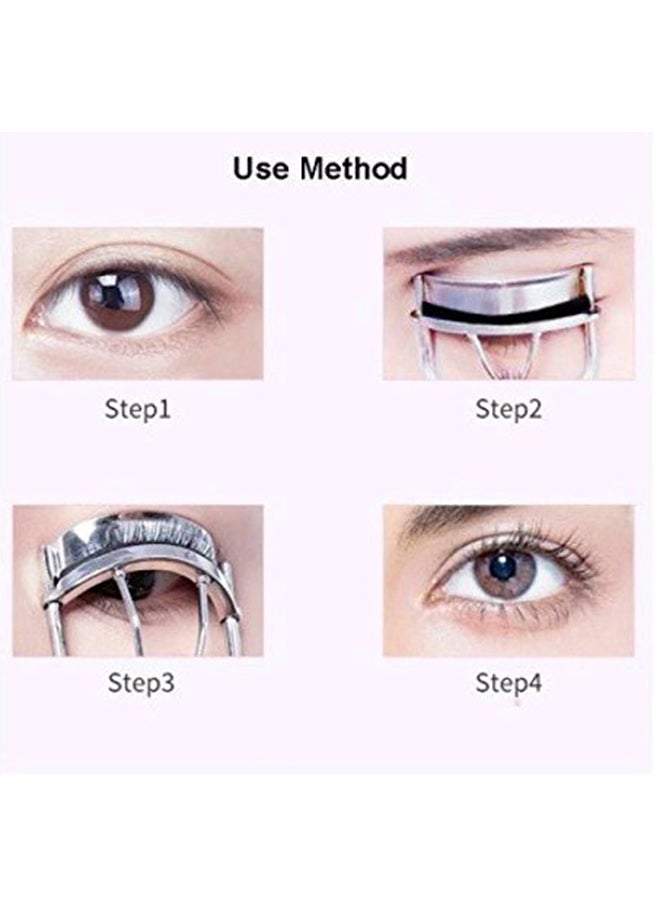 Pro Beauty Makeup Eyelash Curler Black/Silver