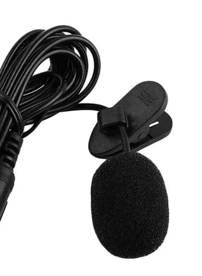 Lapel Lavalier Microphone 46509 Black