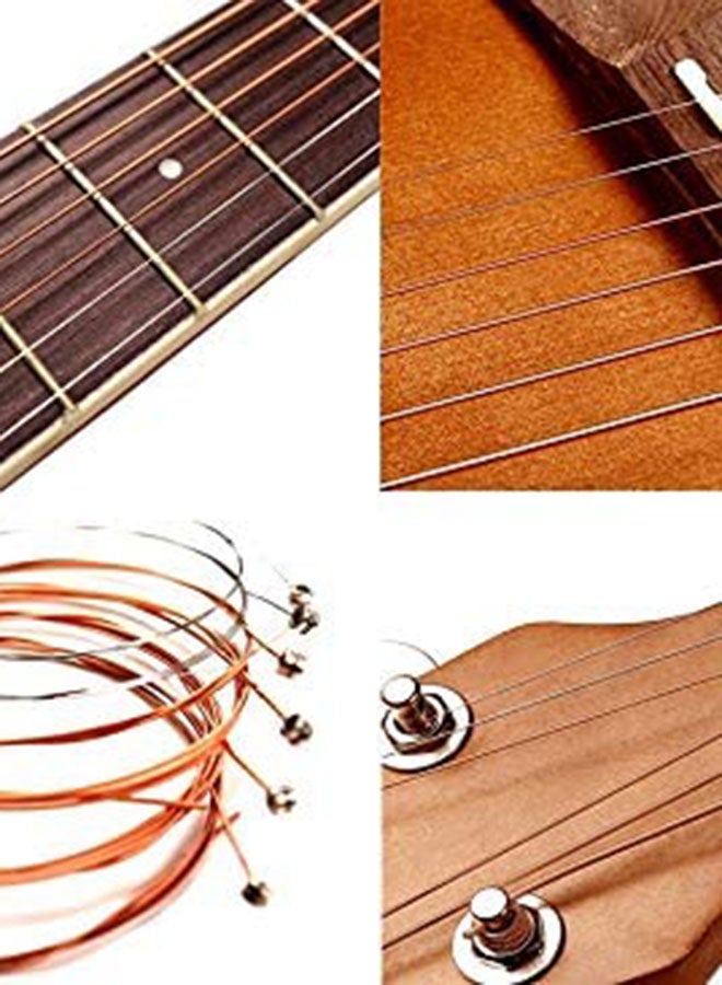 6-Piece Alice Acoustic Guitar String Set-A203
