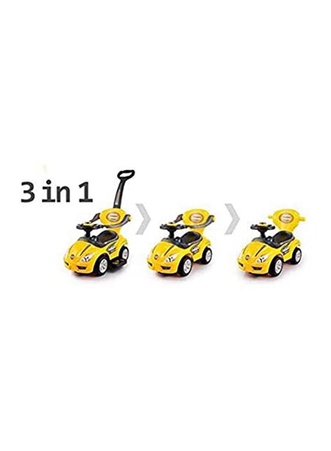 Portable Ride-On Toy Car Comfortable Attractive Durable Authentic Rich Unique Design 63.5x30.5x38.1cm