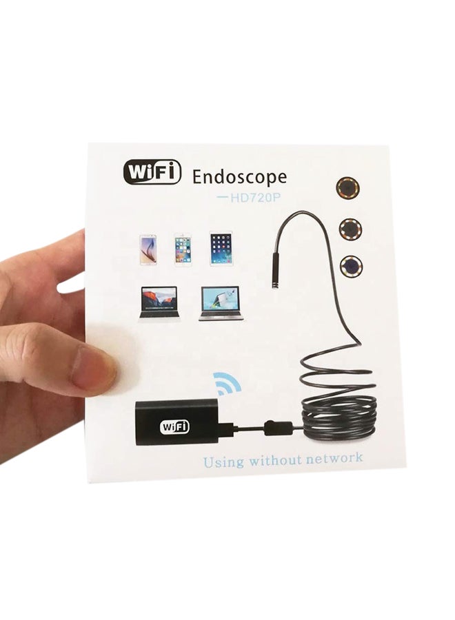 Wi-Fi enabled Indoor Hidden Surveillance Camera Endoscope
