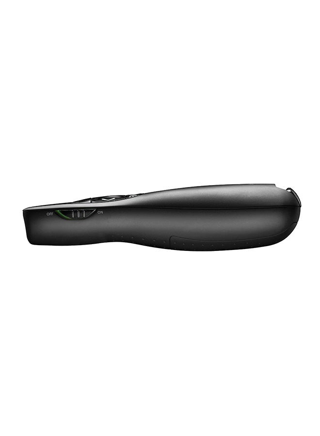 2.4Ghz Wireless Presenter With Laser Pointer Pen Black