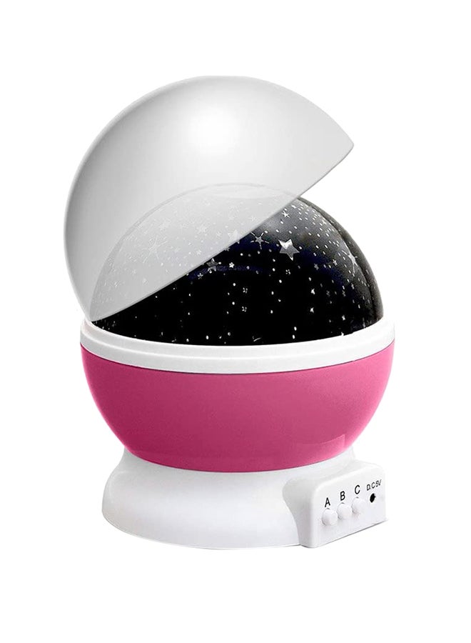 Rotating LED Star Moon Night Sky Cosmos Projector Lamp for Kids - Multicolour