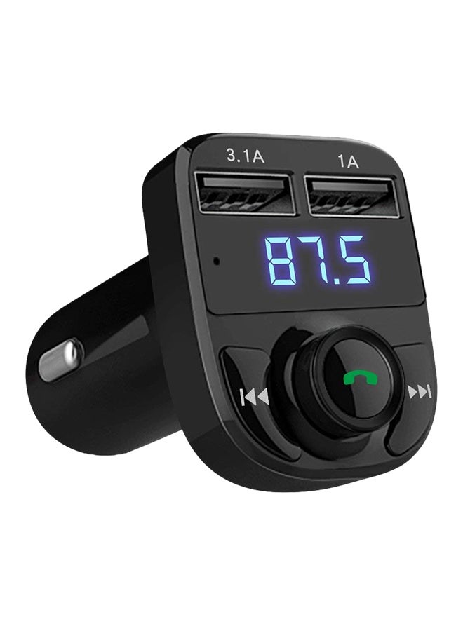 Bluetooth Hands-free Car FM Transmitter Player With USB Charger