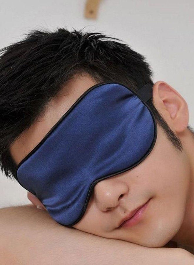 Silk Sleep Mask Blue XL/XXL