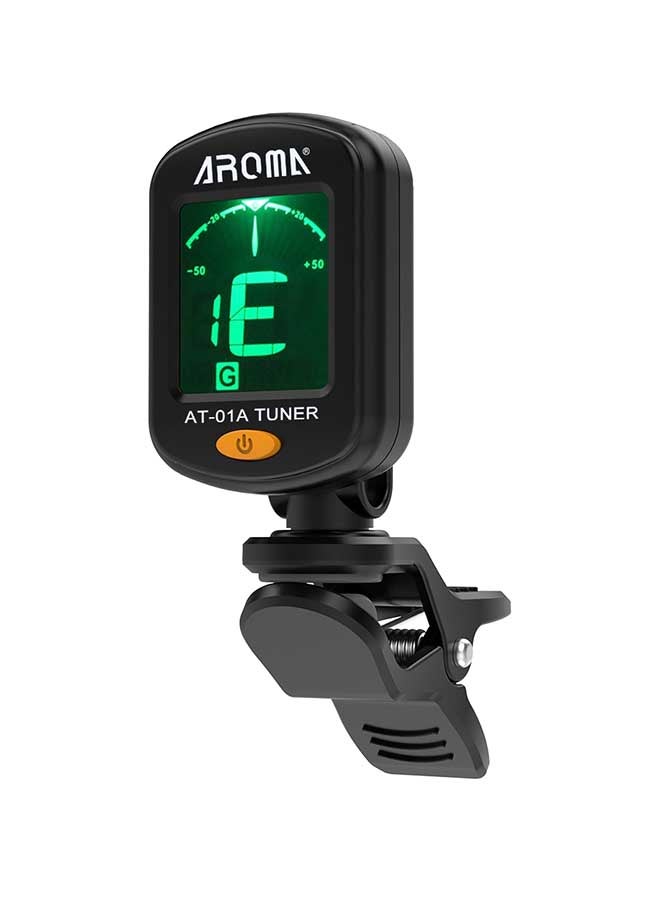 Rotatable LCD Display Clip-On Tuner For Chromatic/Bass/Guitar/Ukulele/Violin