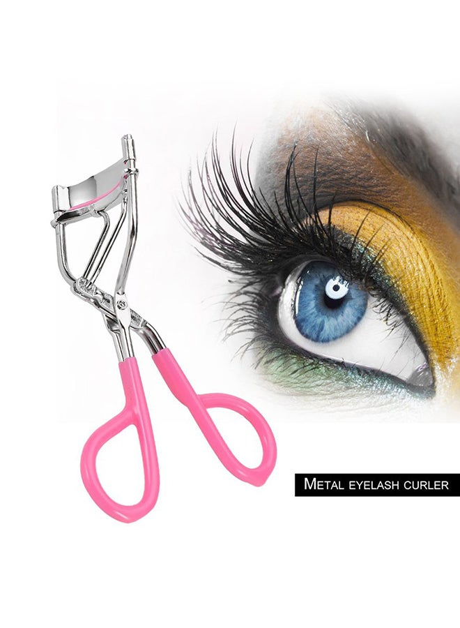 Eye Lash Curler Pink/Silver