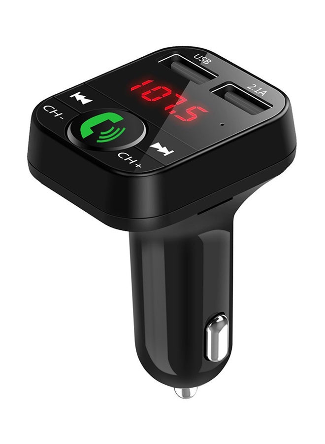 Car Audio Modulator Wireless BT Handsfree FM With USB Auto Charge