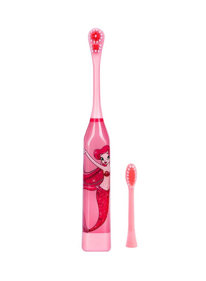 Ultrasonic Rechargeable Electric Toothbrush Red/Pink (185x 23x 23mm)mm