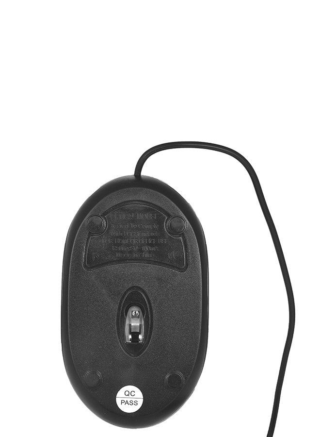 3D USB Optical Mouse Black