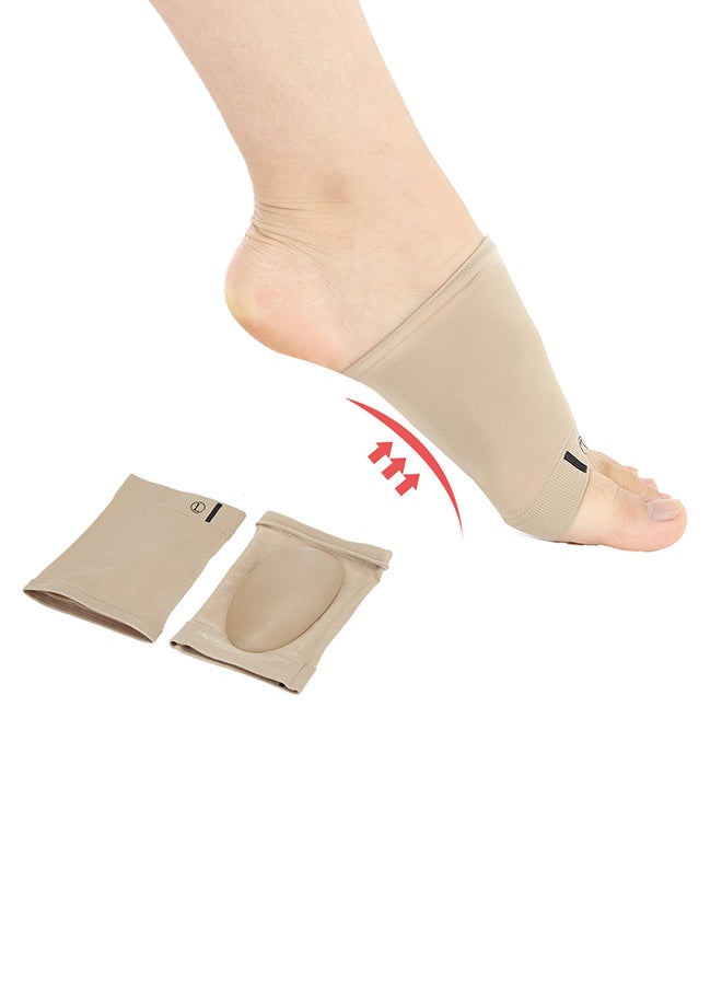Pair Of Orthotic Insoles Plantar Fasciitis Arch Support Sleeve