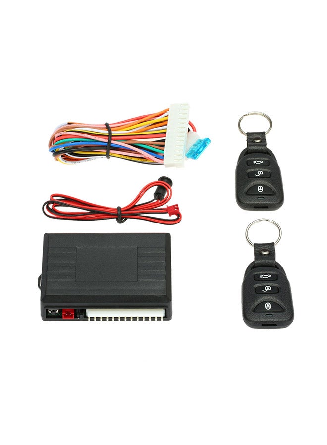 Universal Remote Central Control Box Kit Car Door Lock Keyless Entry System with Trunk Release Button