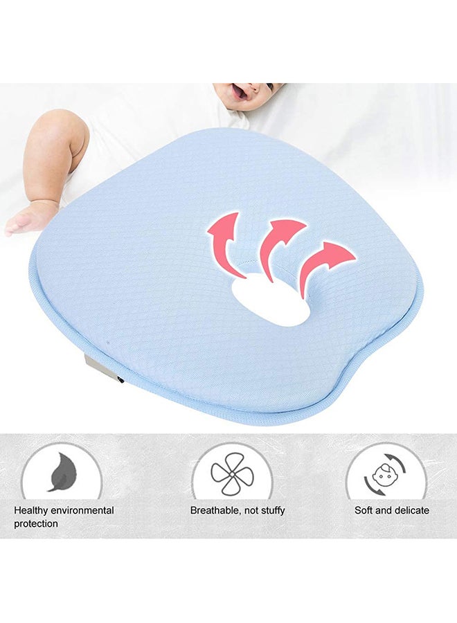 Soft and Comfortable Cotton Flat Baby Head Pillow, Durable, High-quality Fabric, Breathable