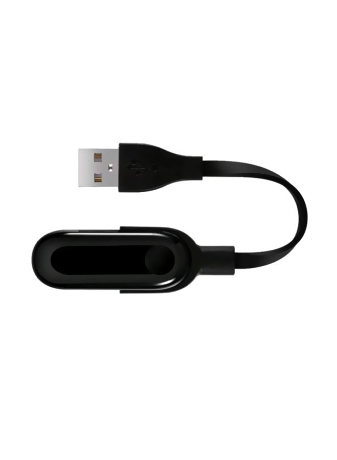 USB Charger Cable For Xiaomi Mi Band 3 Black