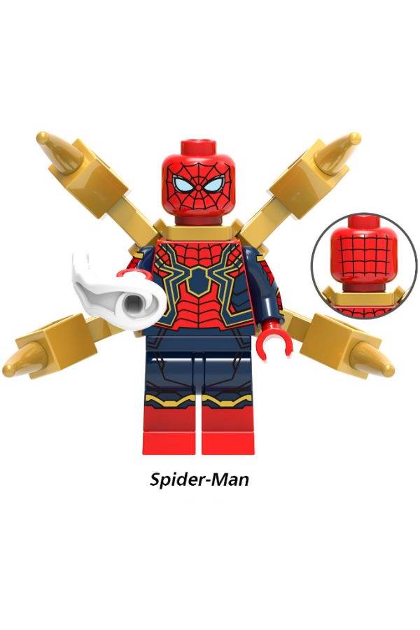8-Piece Marvel Avengers Superhero Collectible Action Figure Model Toy Set For Kids