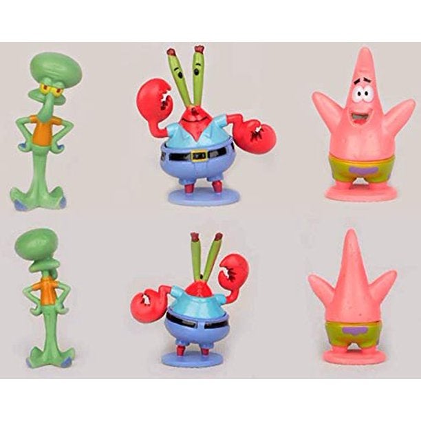 8-Piece Waterproof Spongebob Squarepants Play Kit For Kids, Multicolour