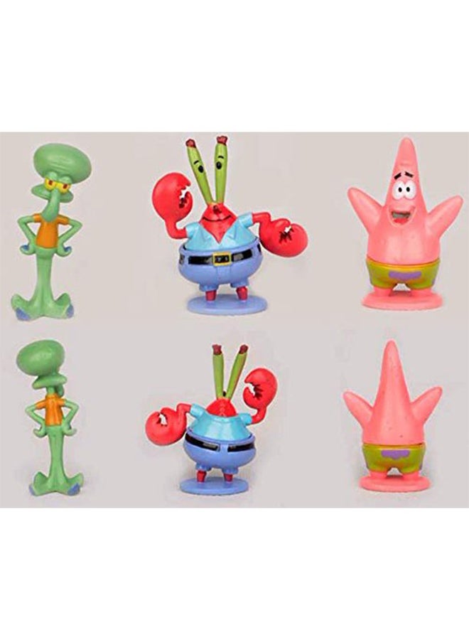 8-Piece Waterproof Spongebob Squarepants Play Kit For Kids, Multicolour