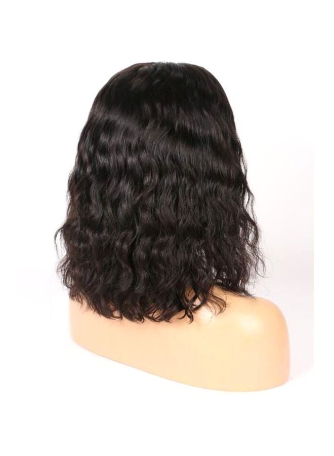 Brazilian Short Wavy Hair Wig Black 10inch