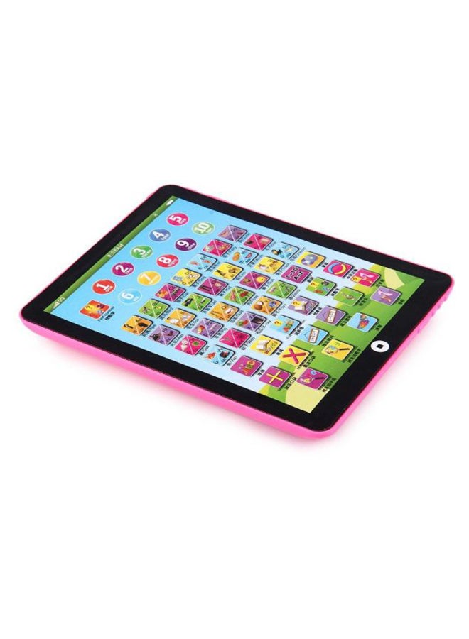 Portable Educational English Pad Tablet Computer Learning Machine Toys For Children
