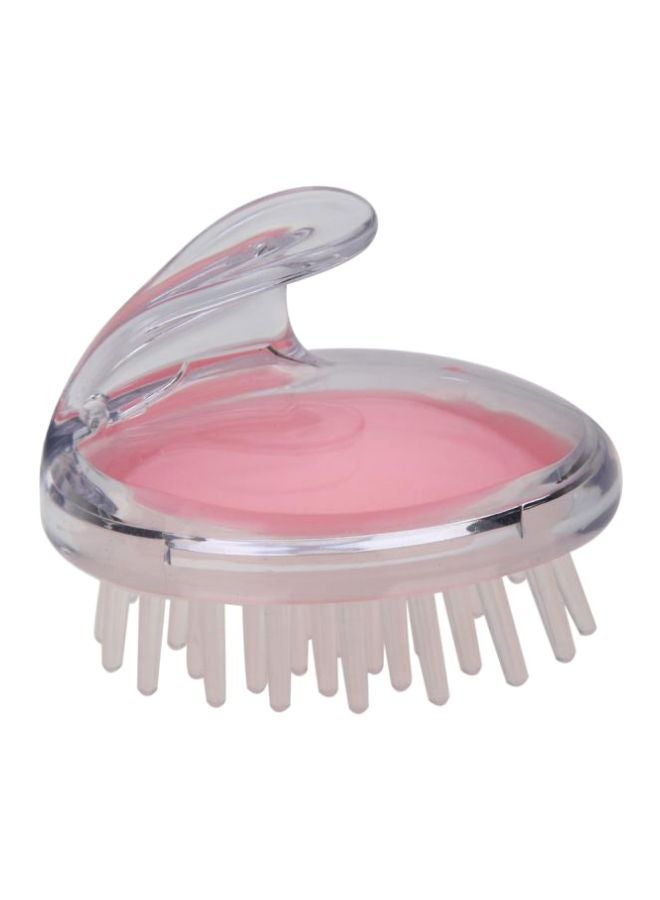 Scalp Massage Brush Silver/Pink