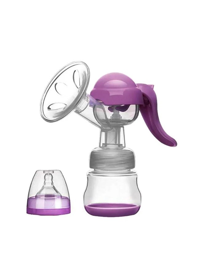 Manual Silicone Portable Breast Pump With Pacifier And Accessories Set