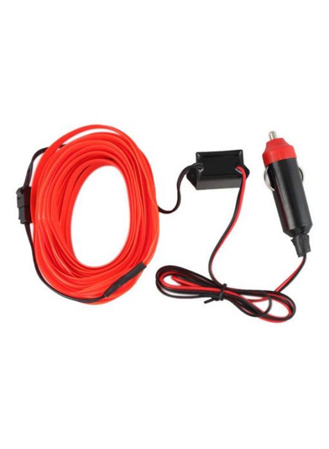 Internal Flashing Car Neon Tube With Lighter Connector
