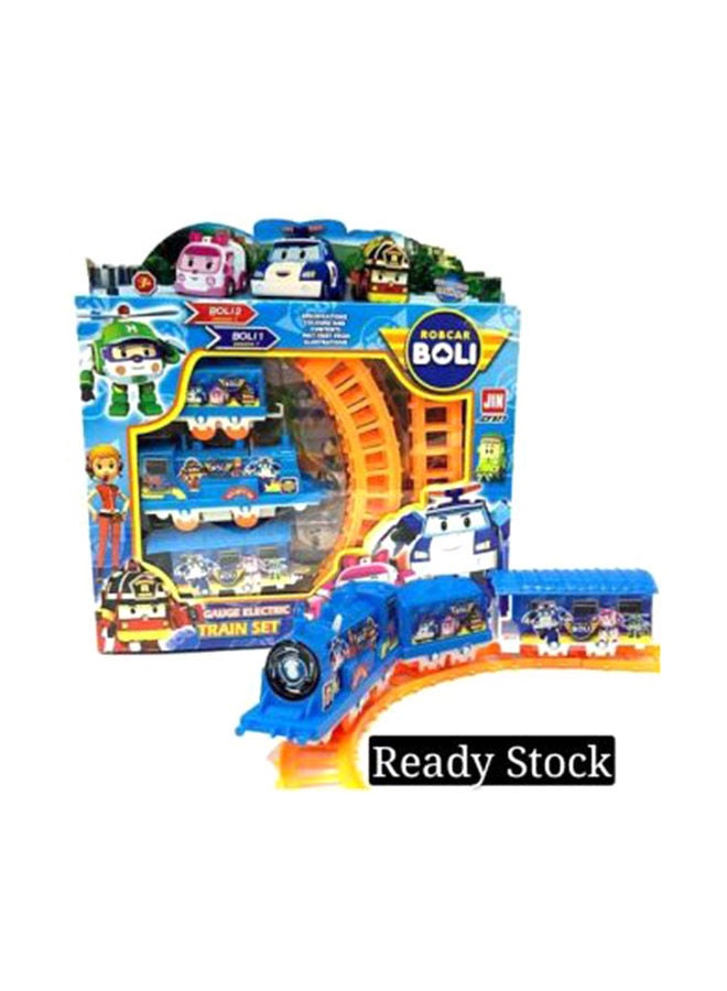 Creative And Intelligence Battery Operated Mini Electric Train Set For Kids, Multicolour