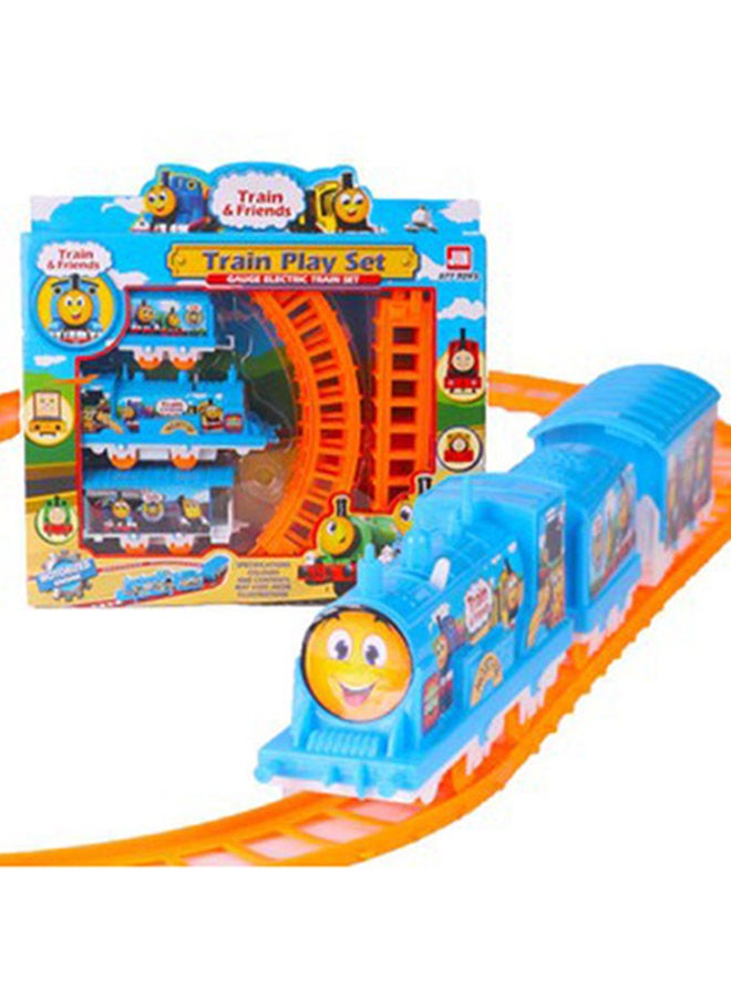 Creative And Intelligence Battery Operated Mini Electric Train Set For Kids, Multicolour