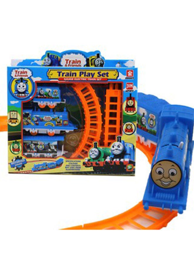 Creative And Intelligence Battery Operated Mini Electric Train Set For Kids, Multicolour