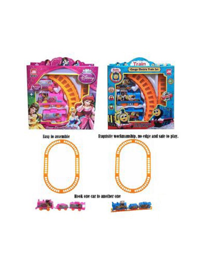 Creative And Intelligence Battery Operated Mini Electric Train Set For Kids, Multicolour