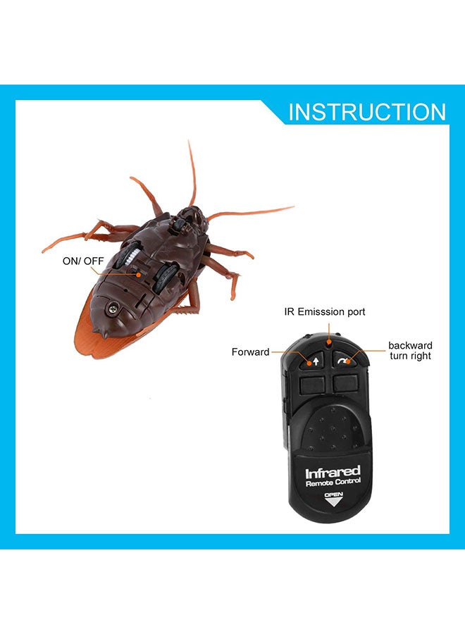 Infrared Ir Rc Cockroach Luminous Prank Toy Joke Scary Trick Bugs For Party
