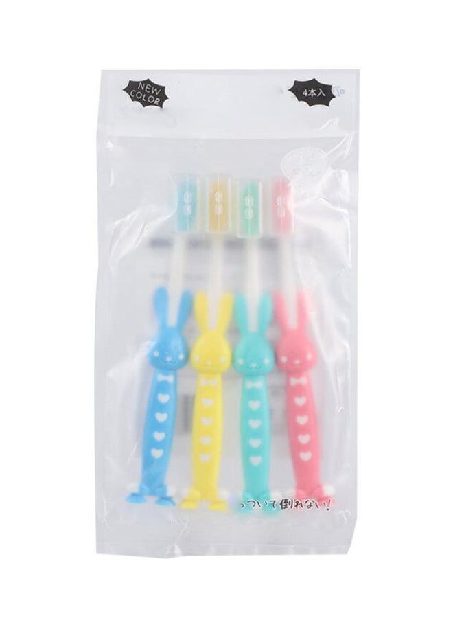 4-Piece Toothbrush