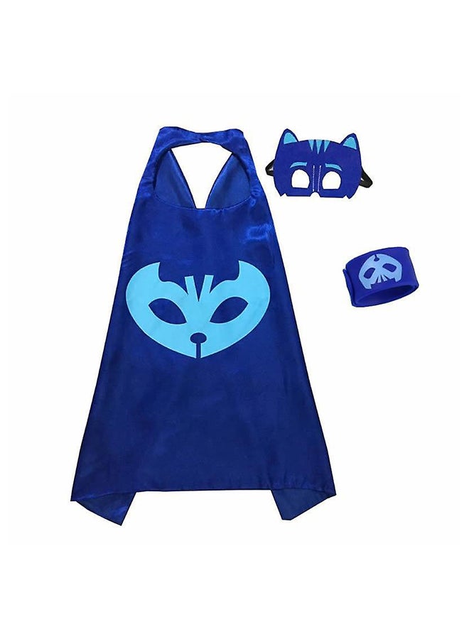 3-Piece Pj Character Attractive Themed Party Fancy Dress Cosplay Costume Set