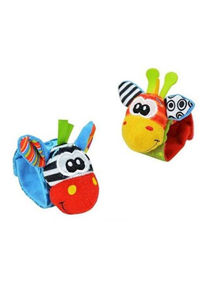 Baby Wrist Rattle Finder Socks Toys Set With Velcro Multicolored Upto 12 Months Kids