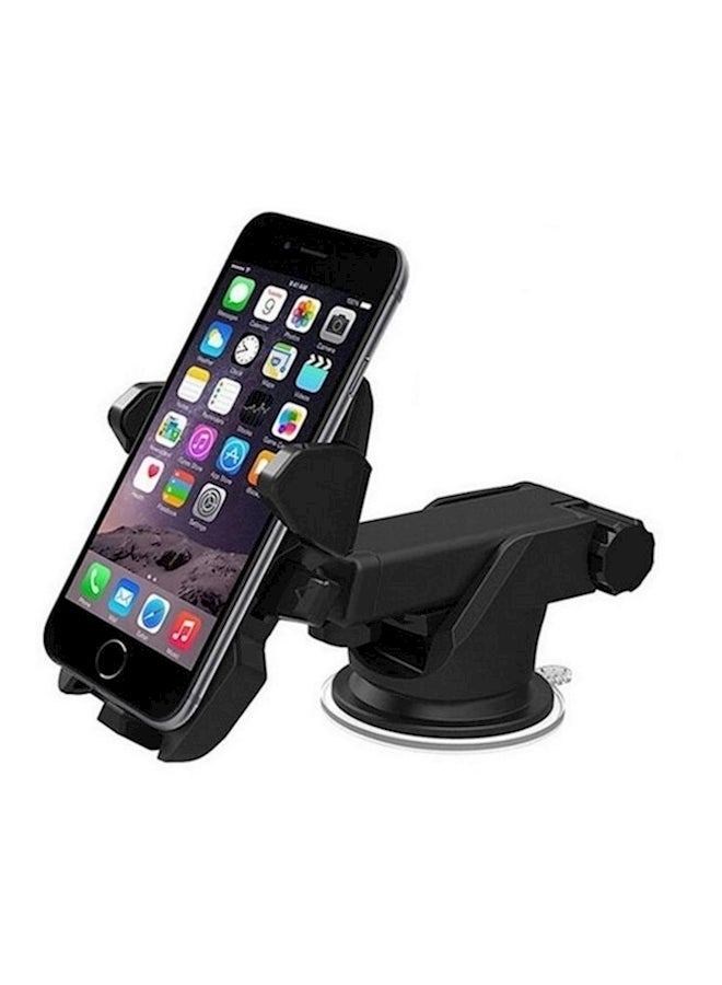 Car Phone Holder Gps Suction Mount Stand Black
