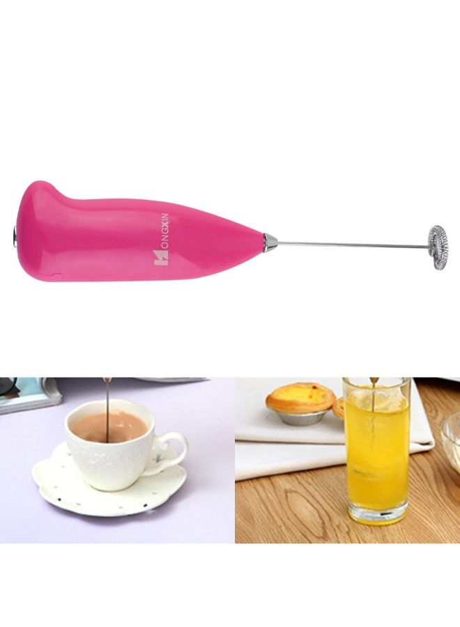 Electric Handheld Coffee And Milk Egg Beater Whisk Multicolour