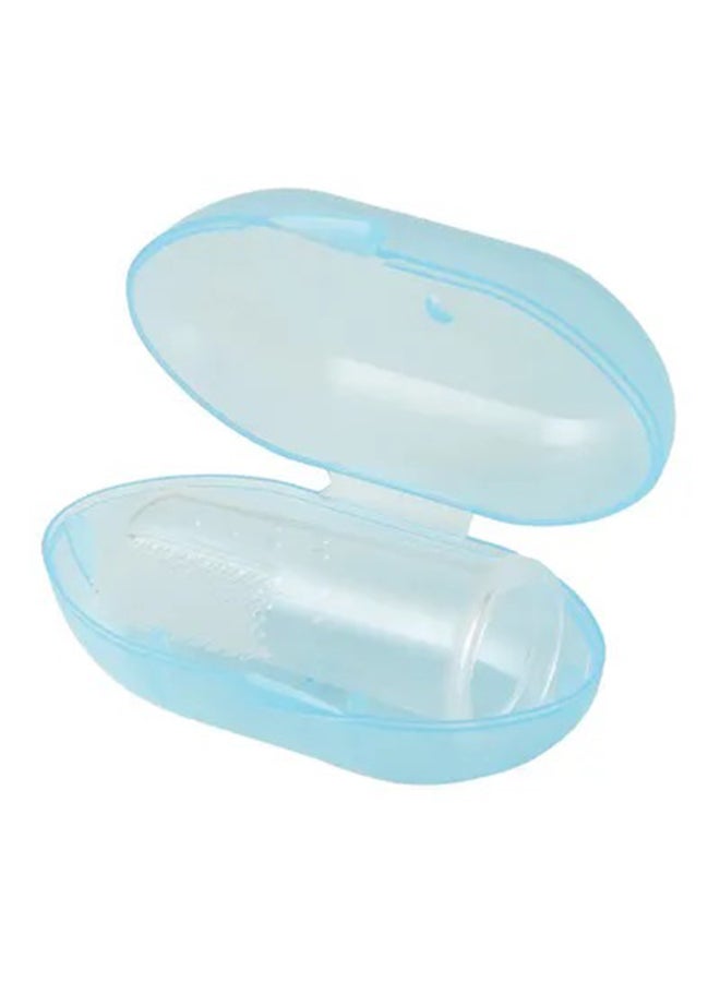 Gum Teeth And Tongue Cleaning Finger Cap Durable Brush For Baby - Clear