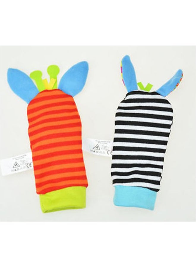 High-Quality Infant Socks And Wrist Rattles Developmental Soft Toys Set For Kids