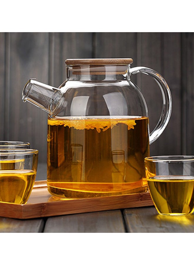 Heat Resistant Teapot Transparent 1800ml