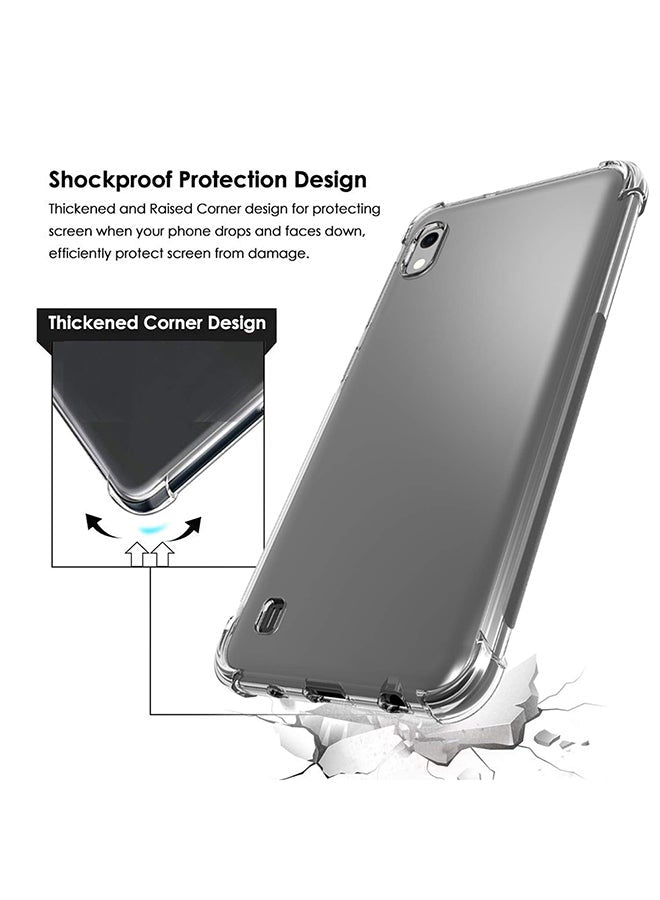 Silicone Back Case Cover For Samsung Galaxy A10 Clear