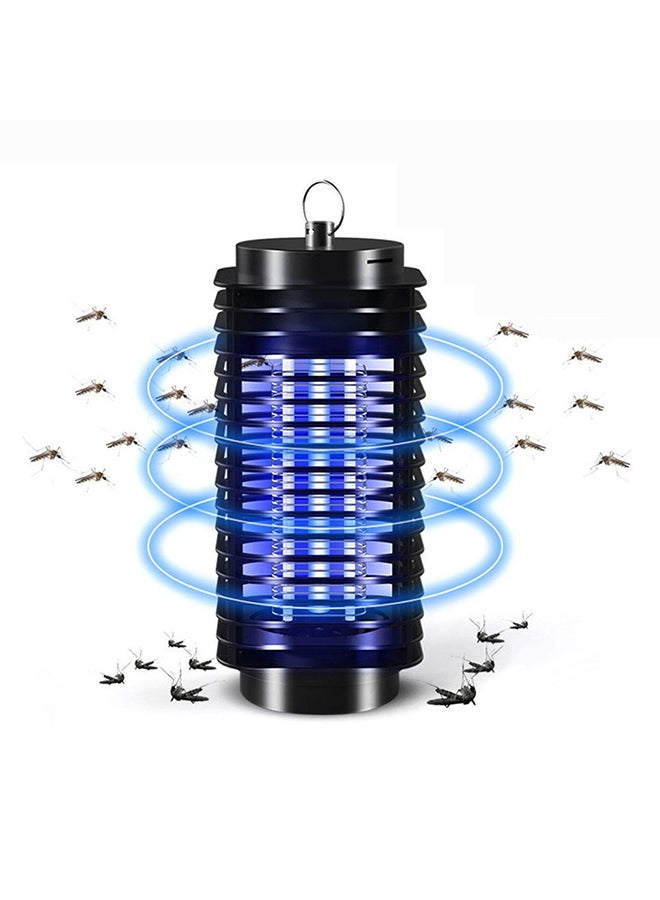 LED USB Electric Mosquito Fly Bug Insect Zapper Killer Black 25x15x9centimeter