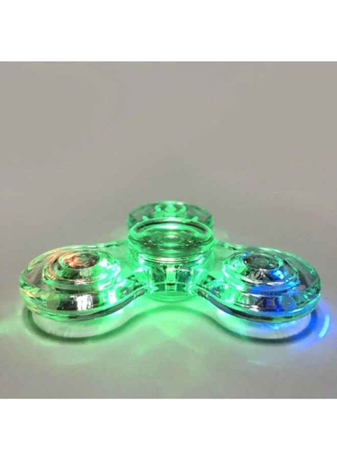 LED Light Spinner Toy 7 x 7 x 1.5cm