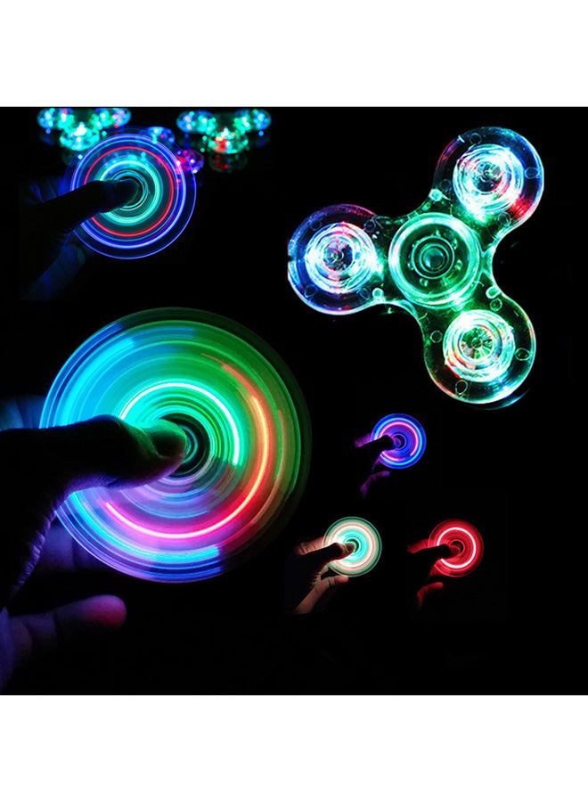 LED Light Spinner Toy 7 x 7 x 1.5cm