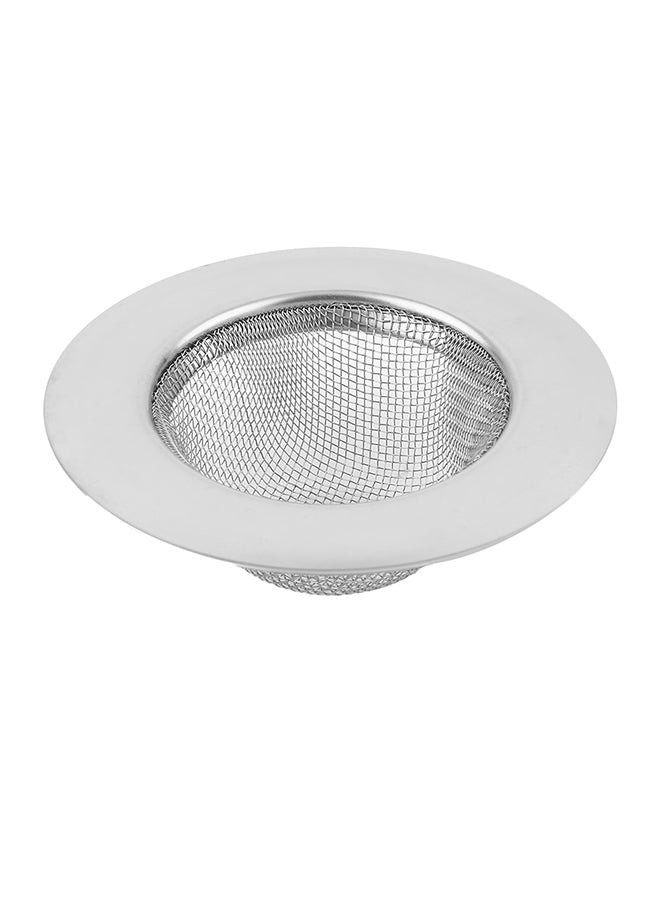 Stainless Steel Kitchen Sink Filter Strainer Silver