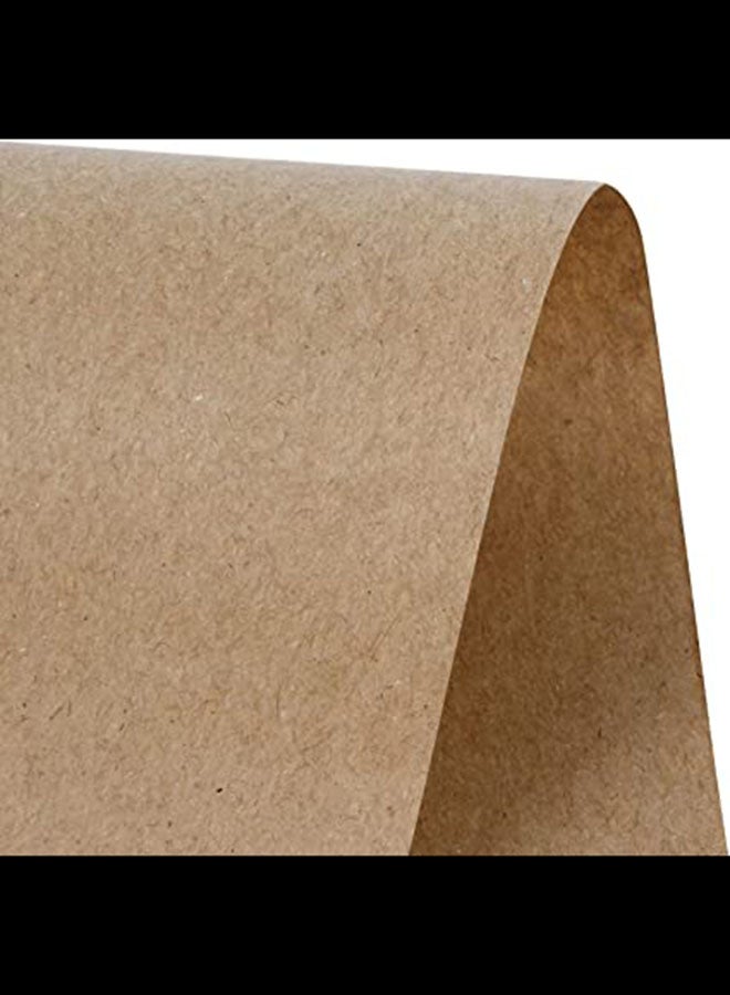 20-Piece Gift Wrapping Paper 70x50 cm Brown