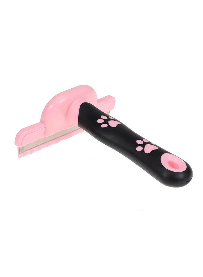 Non-Slip Shedding Comb Pink/Black 80g